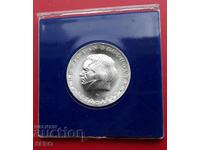 Germania-GDR-10 timbre 1970-Beethoven-argint si foarte rare