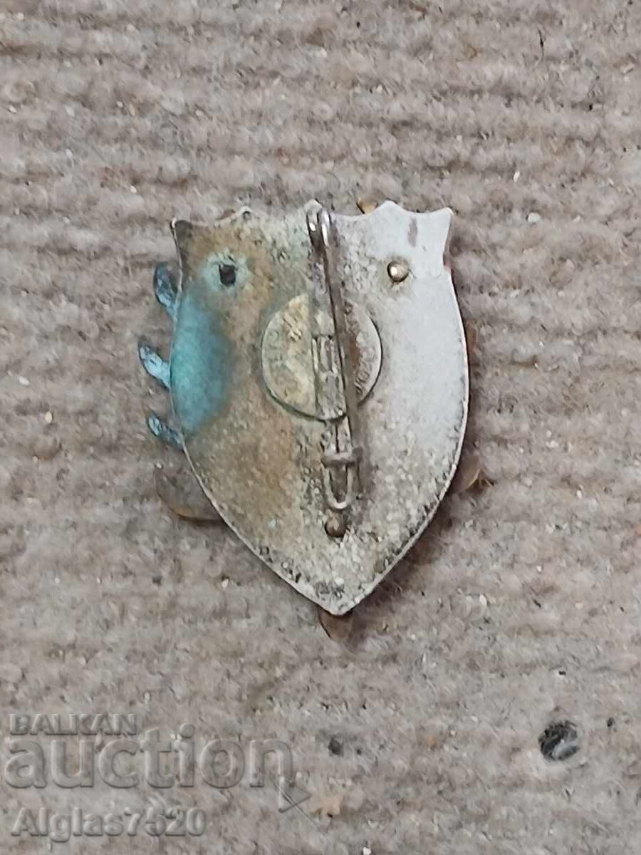 Livrarea Insignă argintată cu aurire a „Asociației Bavareze de Vânătoare”