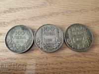 Παρτίδα 100 λέβα 1930 1934 1937