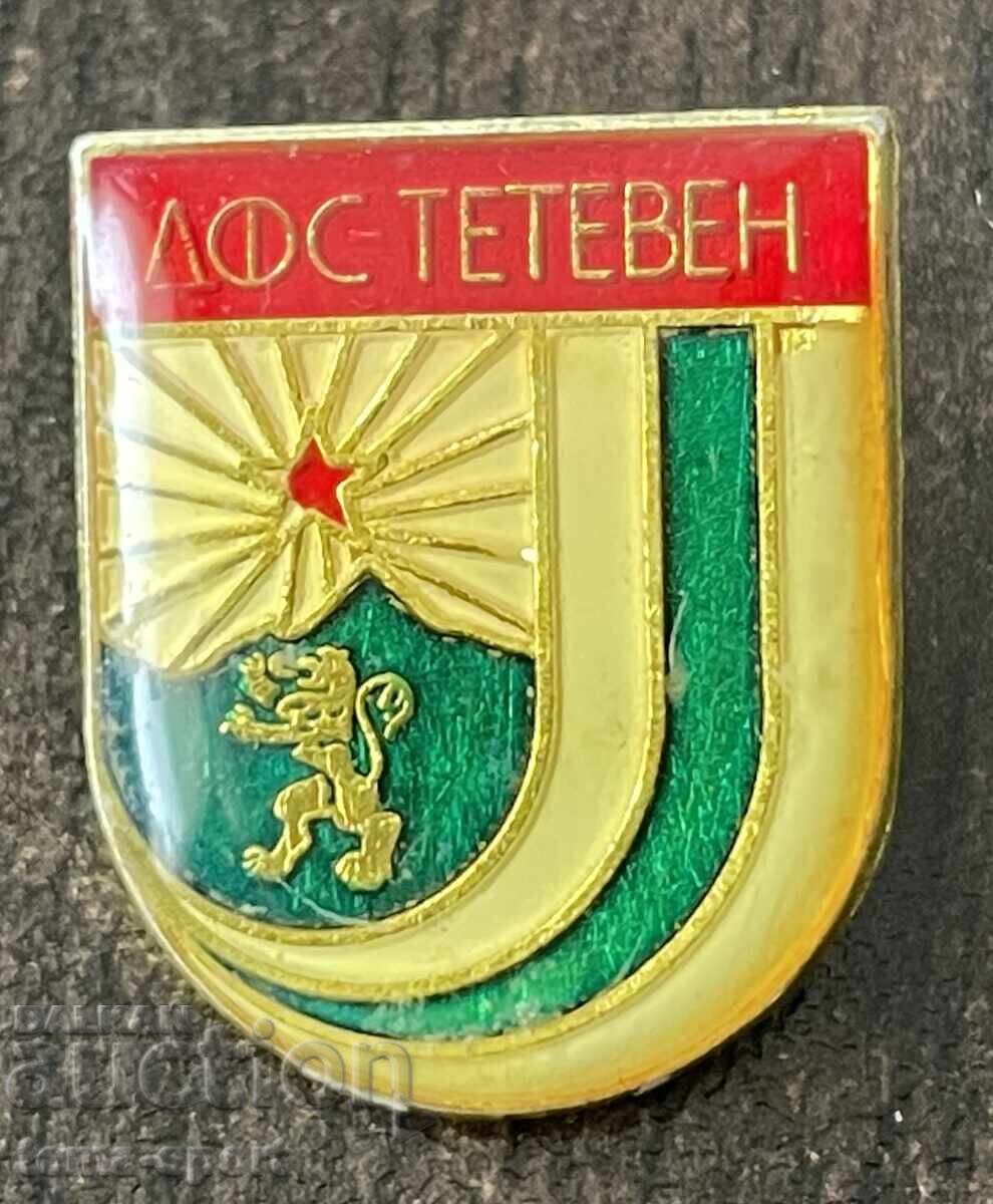 2030 Bulgaria insignă club de fotbal DFS Teteven