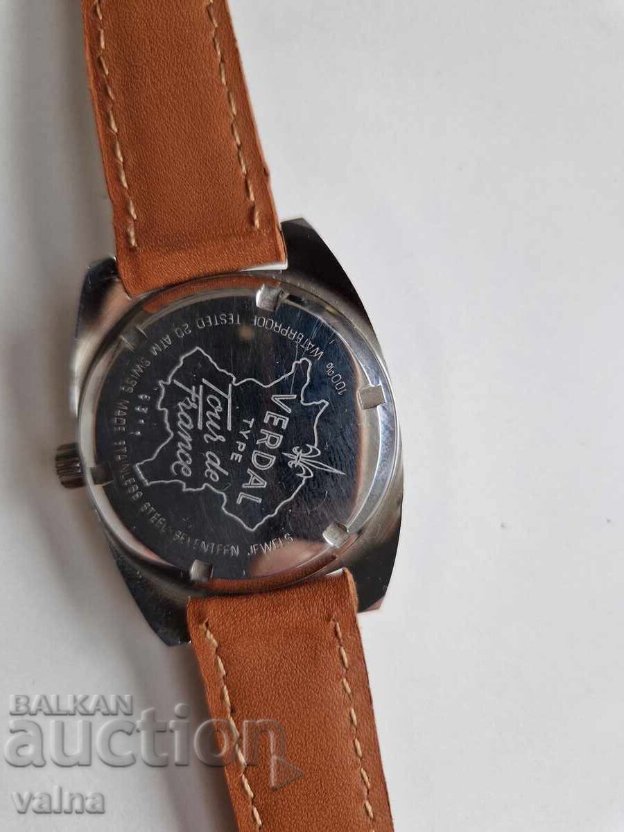 VERDAL Tour de France, cal. UT 6310, întoarcere manuală, NOU! - 5