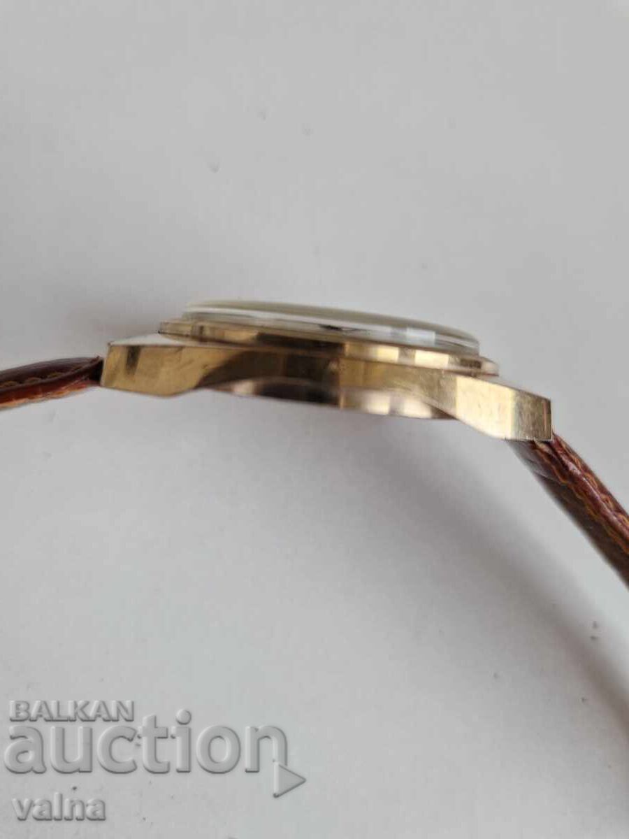 SLAVA cal. 2414, 21 rubine, întoarcere manuală, fabricat în URSS - 5