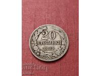 20 stotinki 1888
