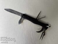 Briceag rusesc pliabil cu tirbușon și furculiță