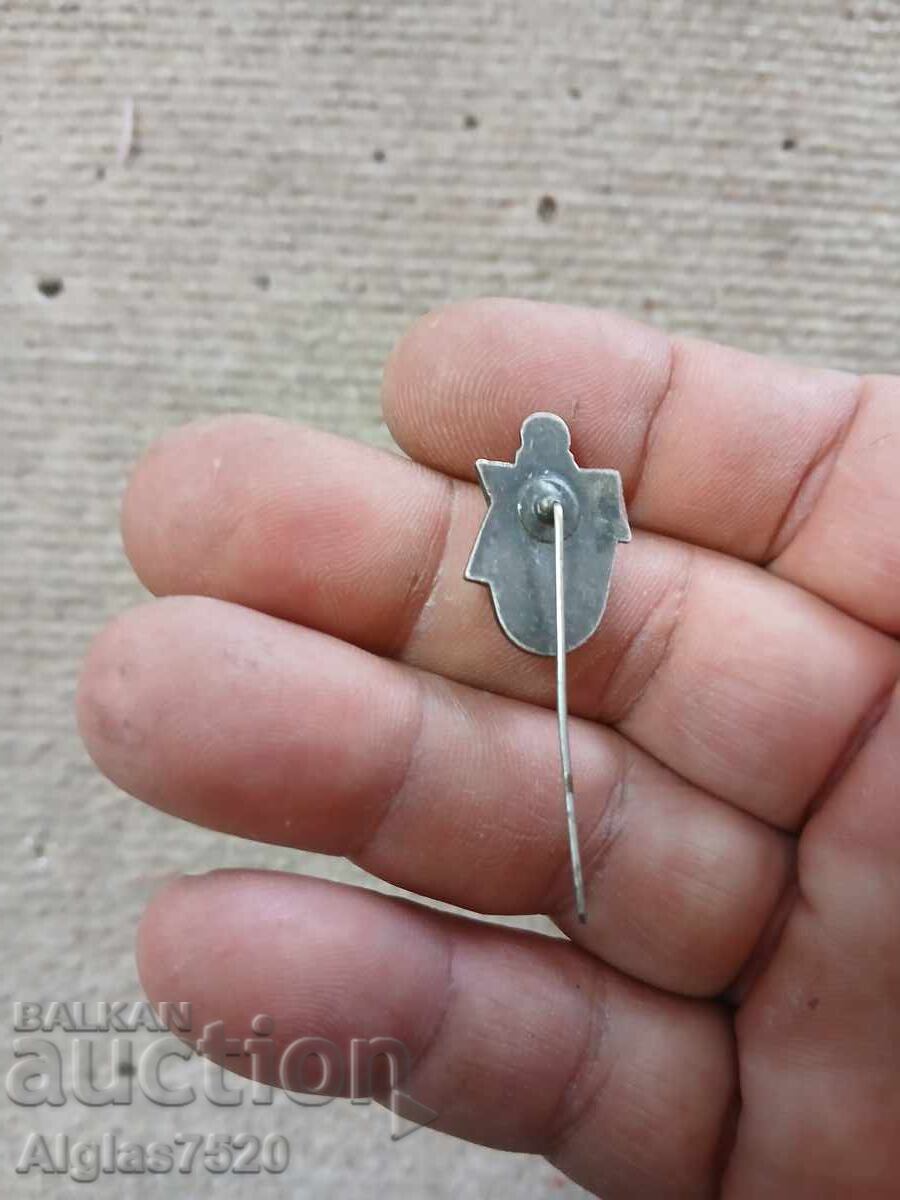 Δημοπρασία Επίχρυση καρφίτσα με σμάλτο του Ναυτικού Ιστιοπλοϊκού Ομίλου "Krinitsa"