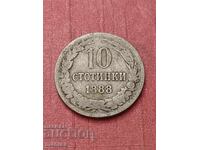 10 stotinki 1888