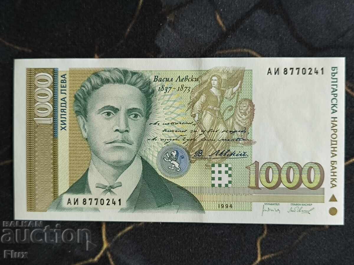 Banknote - Bulgaria - 1000 BGN UNC | 1994