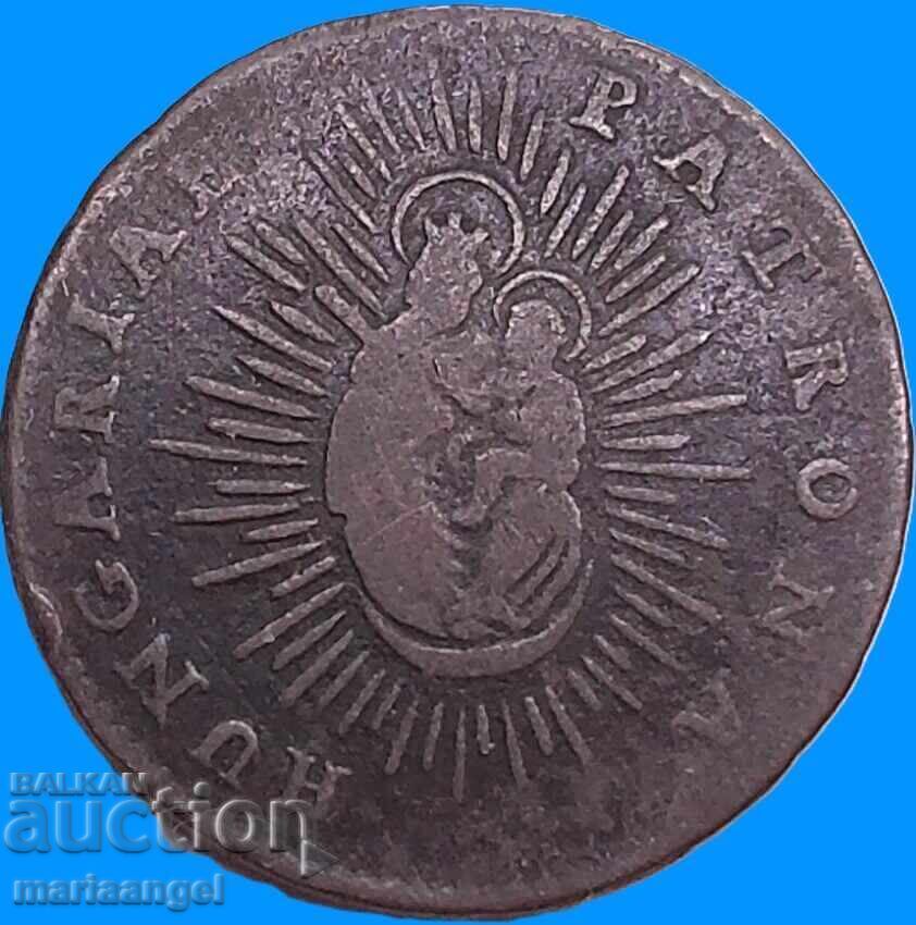 Ungaria 1 denar 1765 Austria Maria Tereza Austria cu preț € 11.00 | 21.51 BGN