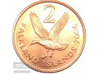 Φώκλαντ Ισλαντς 2004 2 πένες Ελισάβετ II