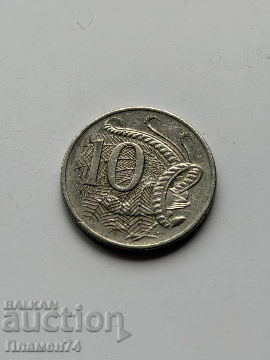 10 cenți 2001 Australia