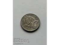 10 cenți 2001 Australia