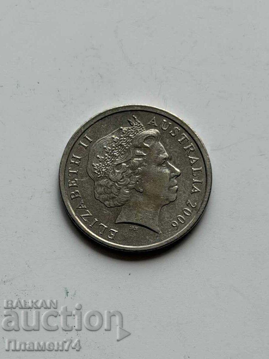 5 cents 2006 Australia with price € 0.50 | 0.98 BGN