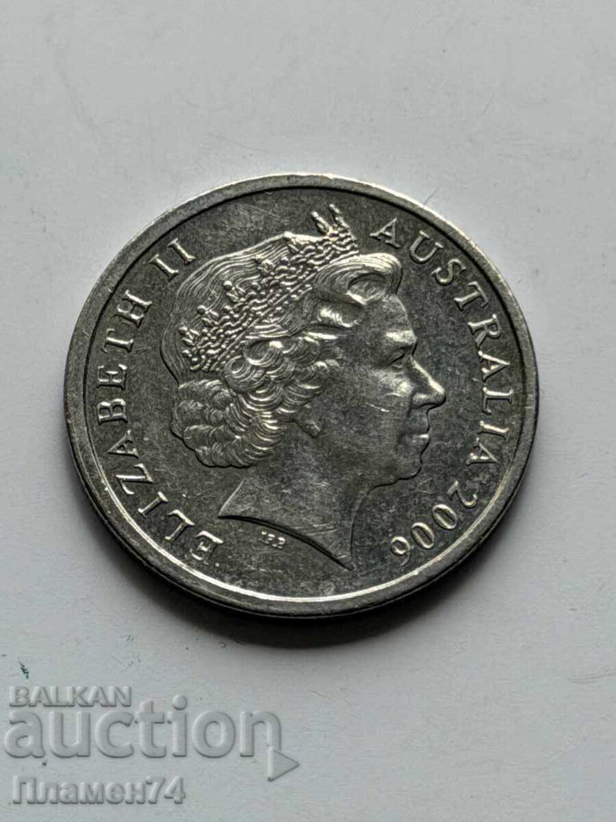 5 cenți 2006 Australia cu preț € 0.50 | 0.98 BGN
