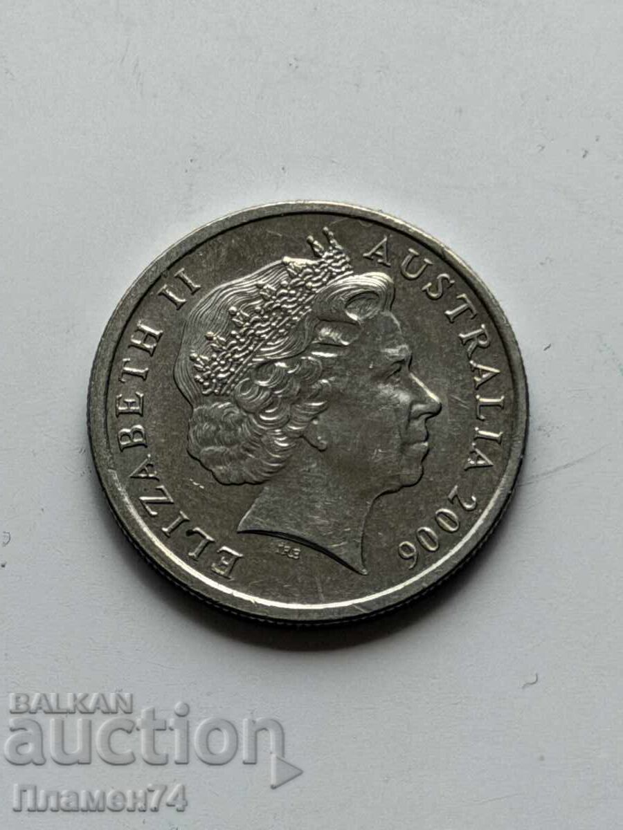 5 cents 2006 Australia with price € 0.50 | 0.98 BGN