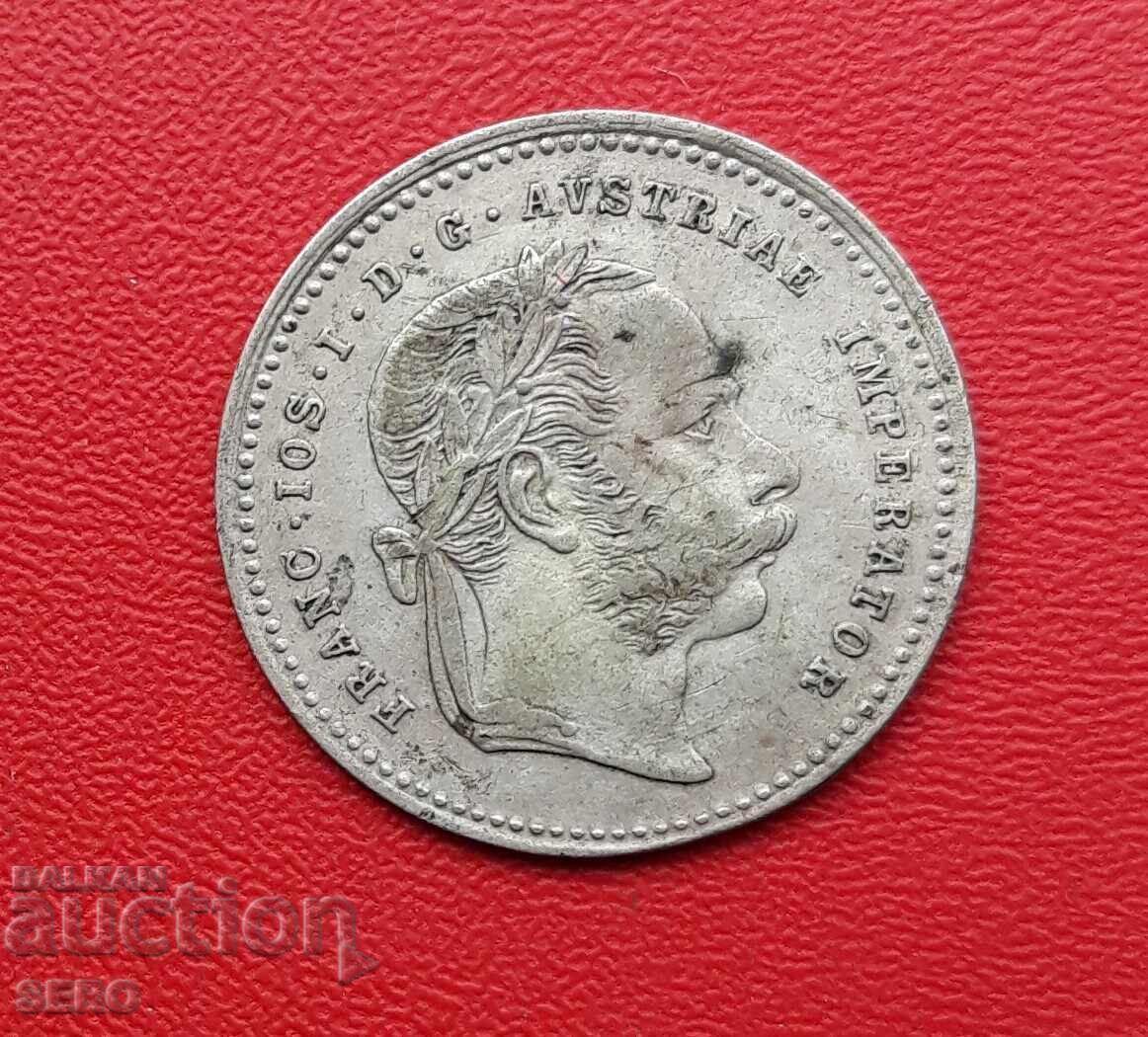 Austria-Hungary-20 Kreuzer 1870 with price € 9.00 | 17.60 BGN