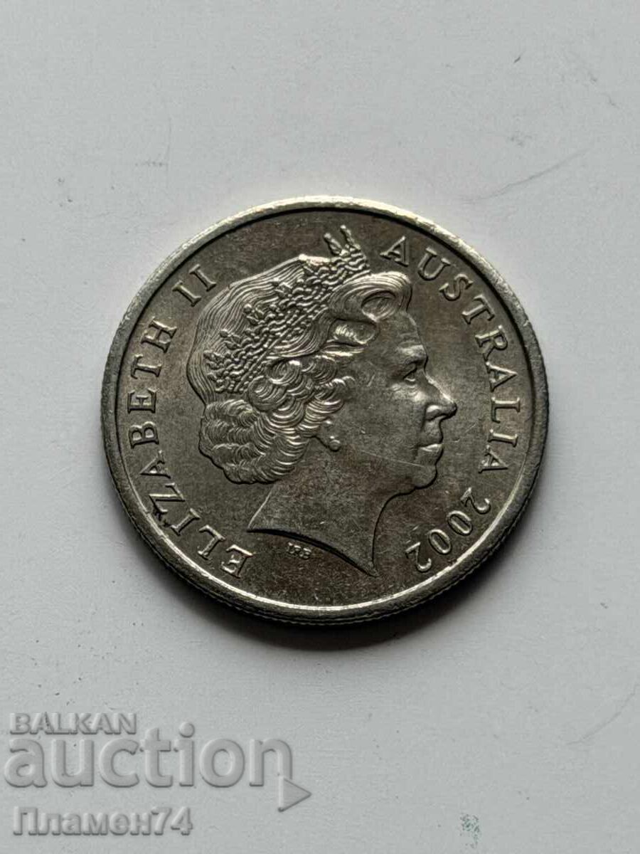 5 cenți 2002 Australia cu preț € 0.50 | 0.98 BGN