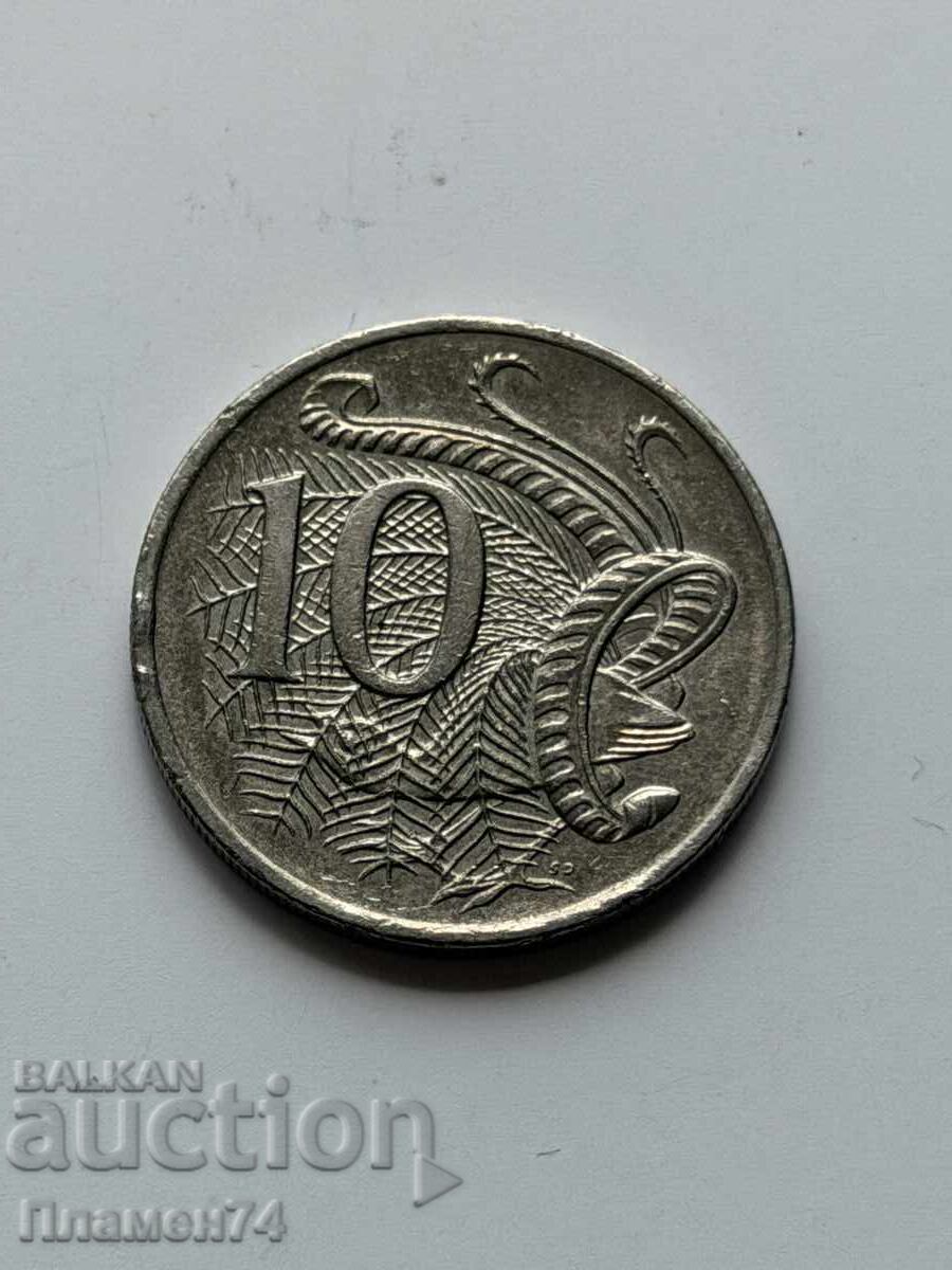 10 цента 2008 Австралия