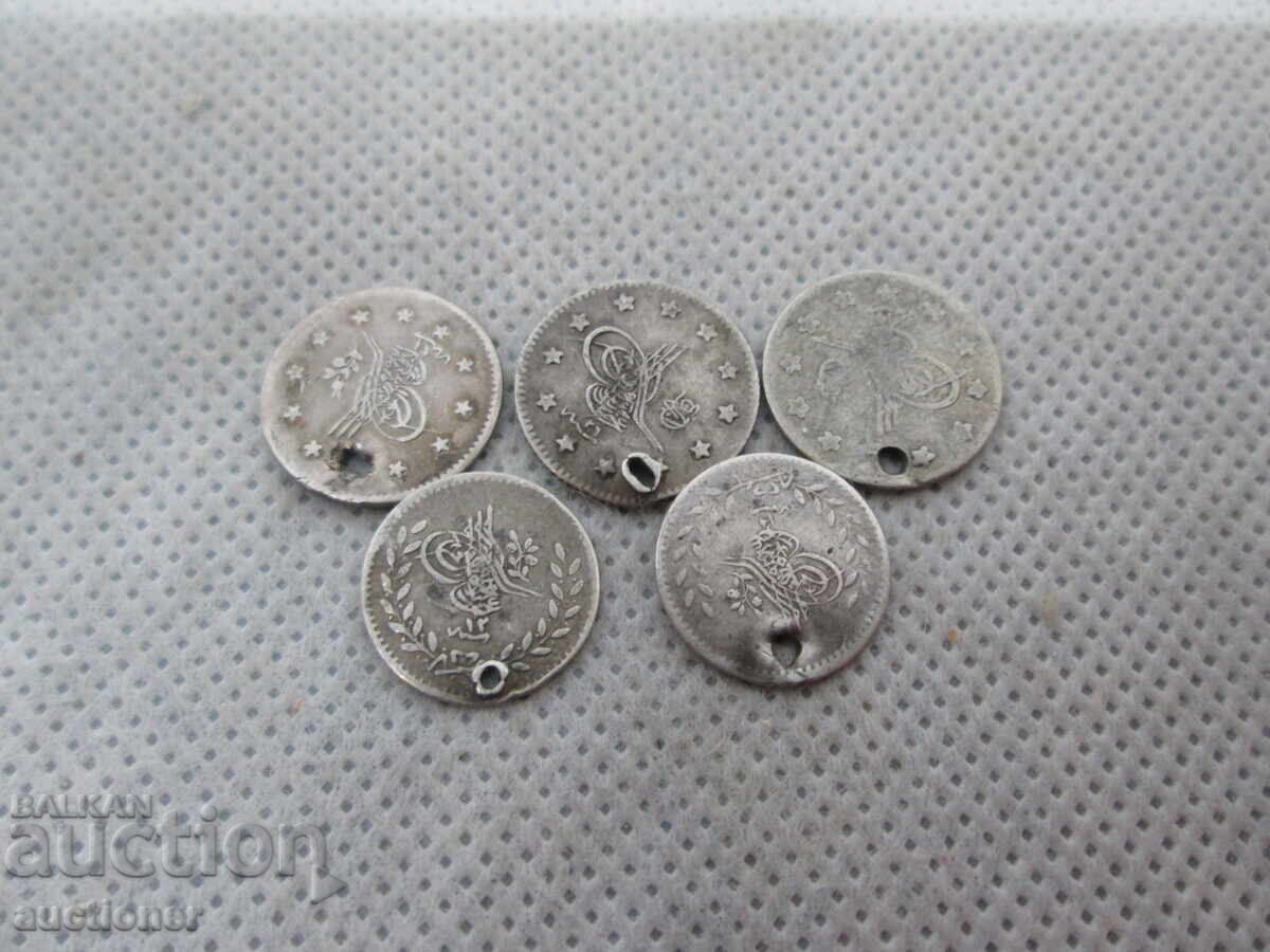 OTTOMAN SILVER COINS - 5