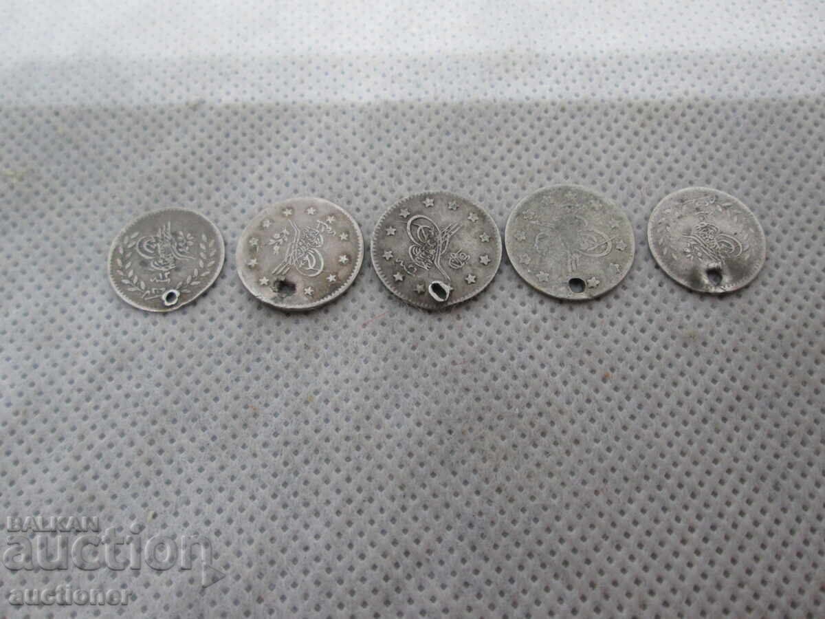 OTTOMAN SILVER COINS - 6