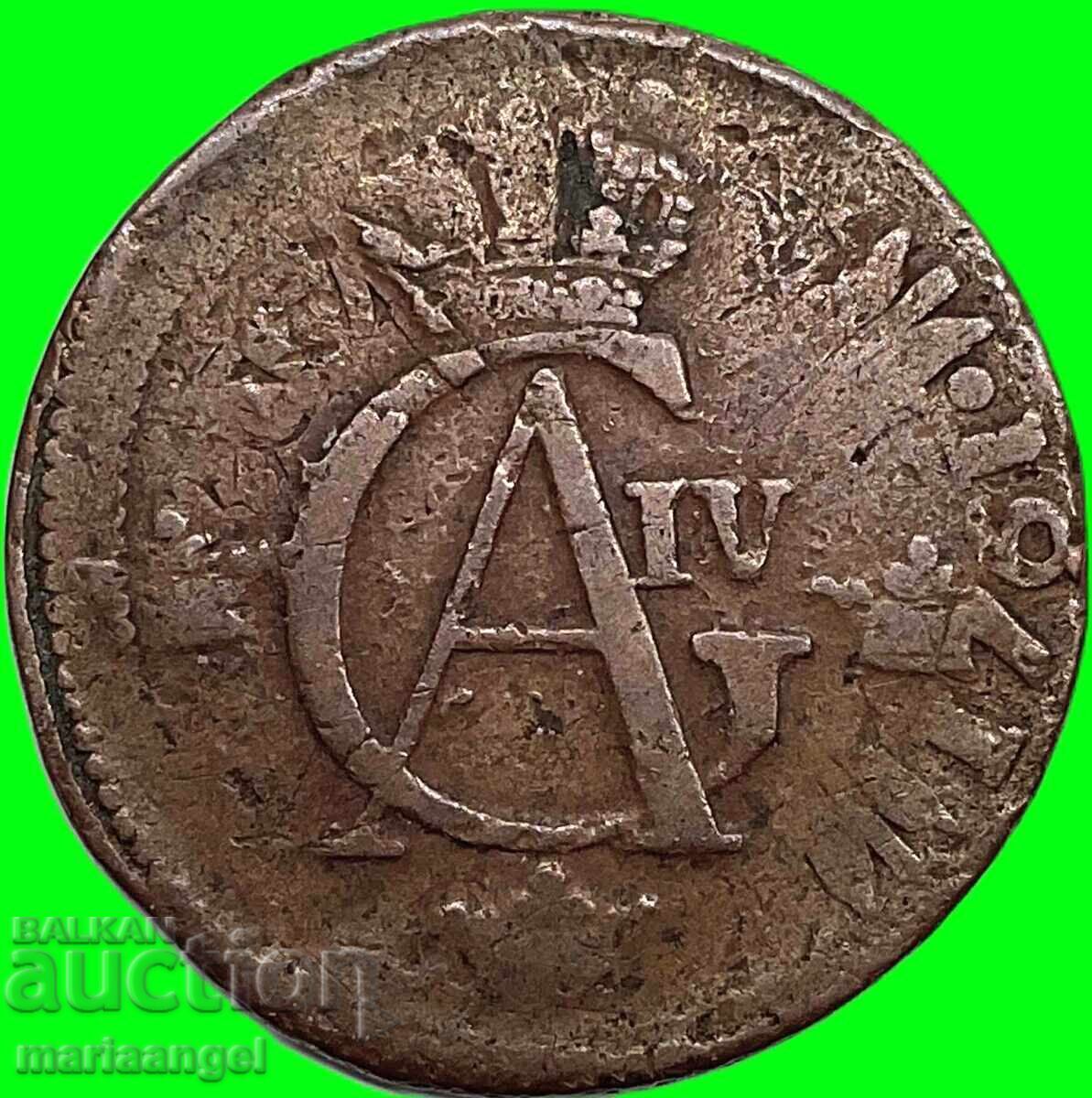 Παράδοση Σουηδία 1 Σκίλλινγκ 1805 Αδόλφος Φρειδερίκος 14.28γρ