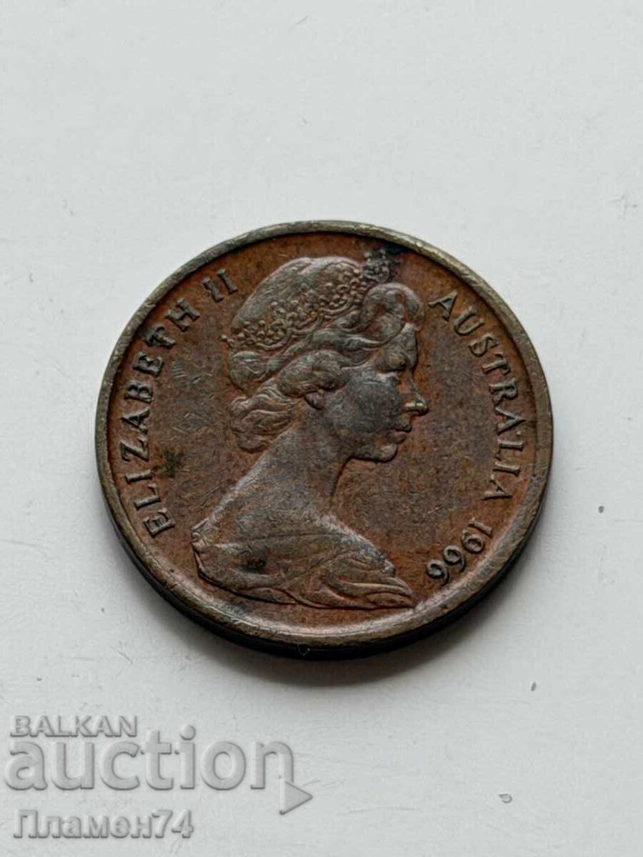 1 cent 1966 Australia with price € 0.50 | 0.98 BGN