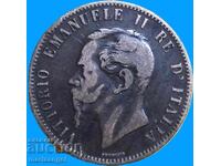 10 чентесими 1862 Италия М-Милан Виктор Емануил 30мм