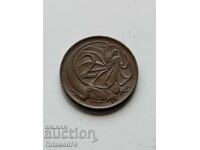 2 цента 1966 Австралия