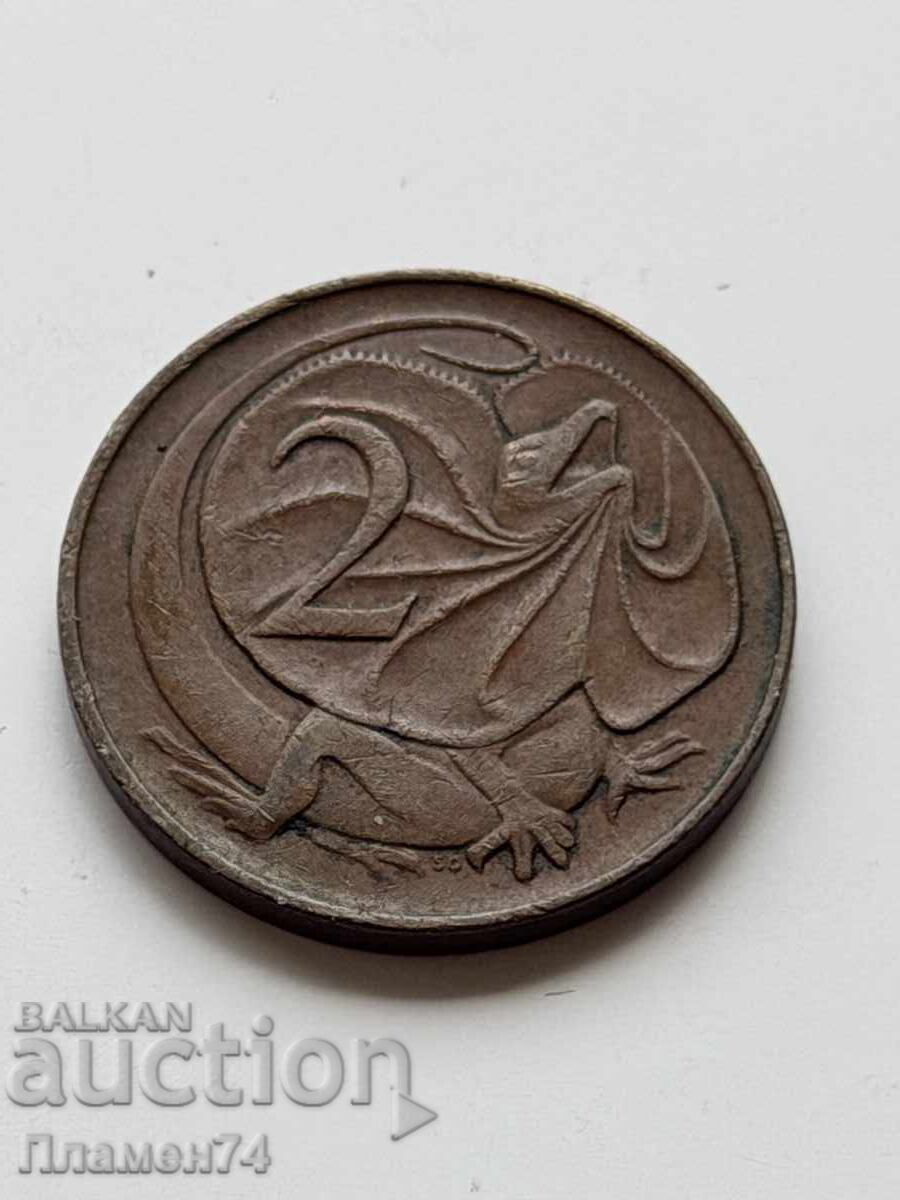 2 цента 1966 Австралия