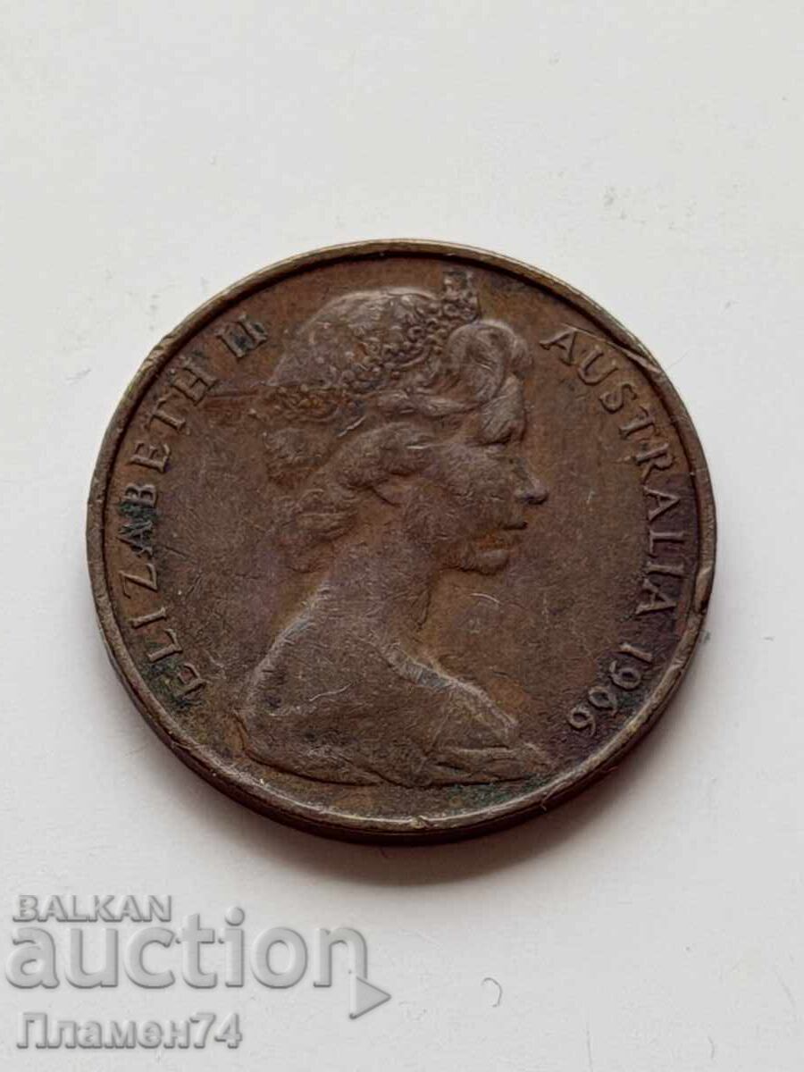 2 σεντ 1966 Αυστραλία με τιμή € 0.50 | 0.98 BGN