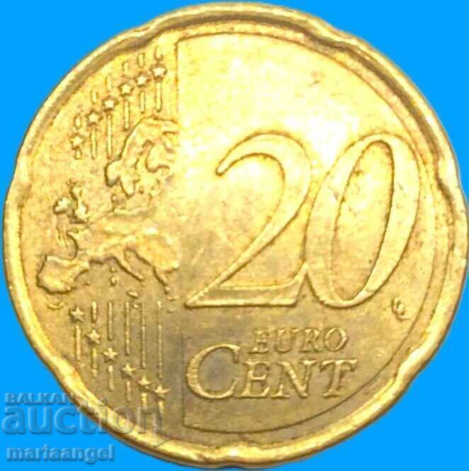 Delivery of 20 euro cents 2011