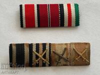 2 pcs. ribbon bars miniatures orders medals Germany WWI