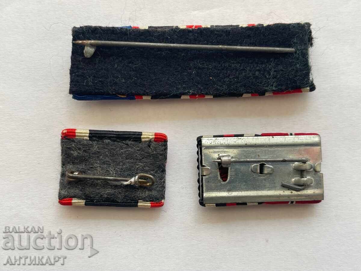 3 ταινίες μικρογραφίες παρασήμων μεταλλίων Γερμανία Α' Παγκόσμιος Πόλεμος με τιμή € 15.00 | 29.34 BGN