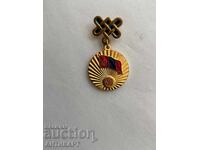 Μογγολία σήμα κονκάρδας μετάλλιο