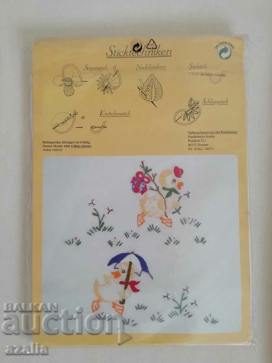 Set de broderie - fata de masa/tischleifer cu preț € 9.80 | 19.17 BGN