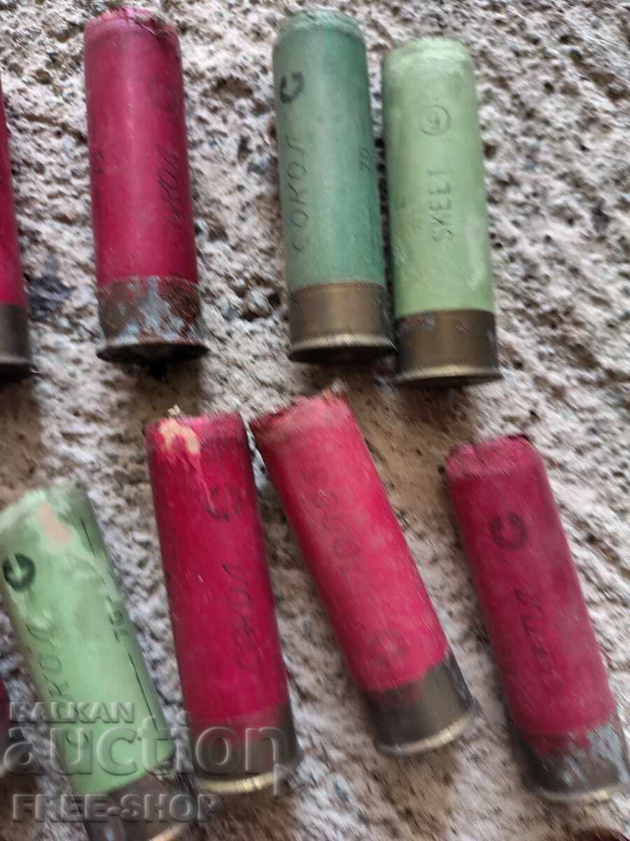 Livrarea Lot 37 buc. cartușe goale vechi - colecție