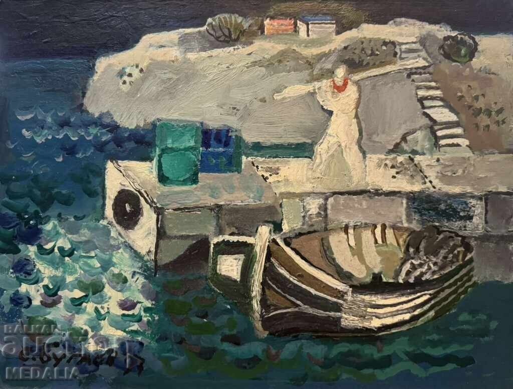 Evgeni Bugaev - „Kay” - culori în ulei - semnat cu preț € 1000.00 | 1955.84 BGN