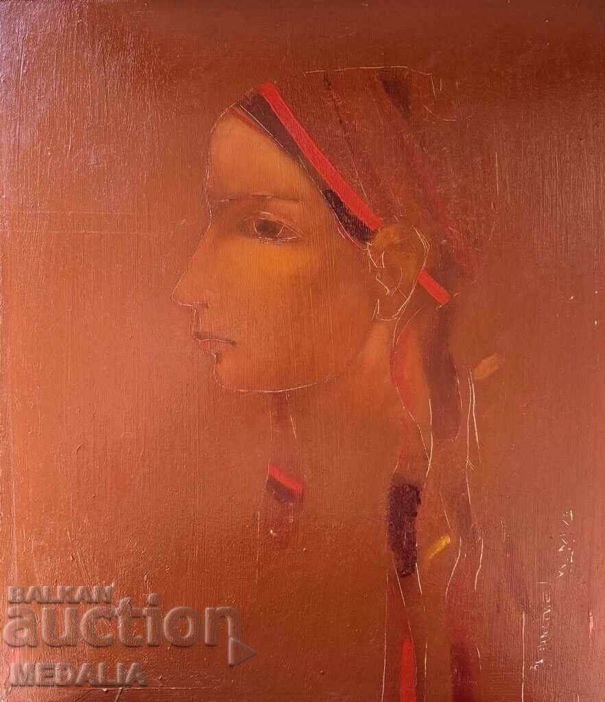 Petar Michev-Pedro-“Ana”-ελαιογραφία-υπογεγραμμένο-με κορνίζα με τιμή € 4000.00 | 7823.32 BGN