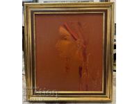 Petar Michev-Pedro-“Ana”-ελαιογραφία-υπογεγραμμένο-με κορνίζα