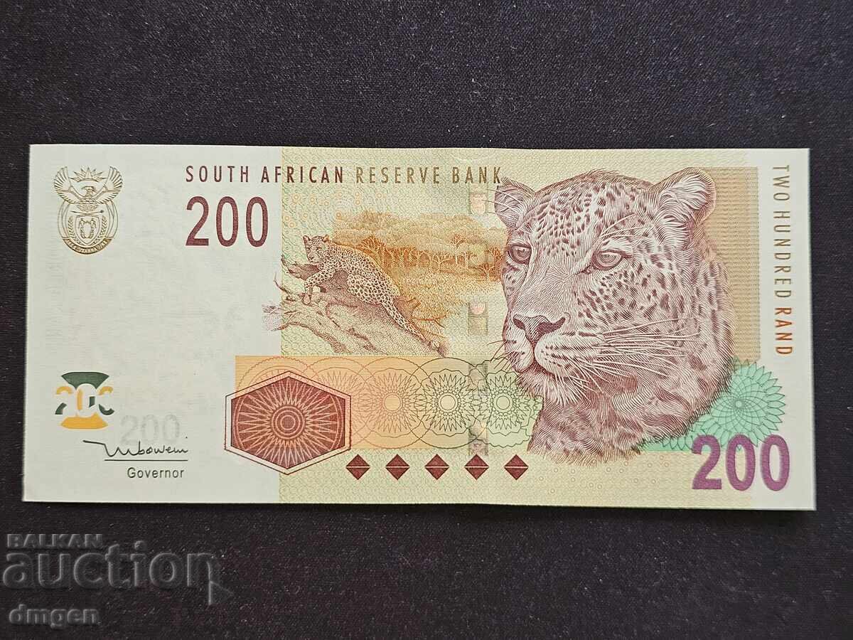 200 ранда ЮАР 2004-2009 UNC