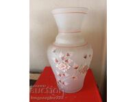 art style glass vase