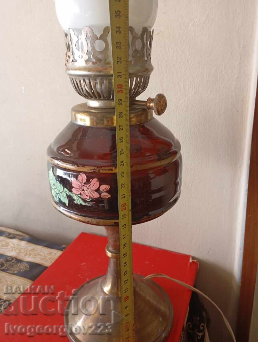 Licitație Lampă de masă vintage tip lampă cu gaz