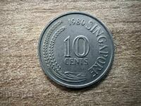 Singapore - 10 cenți (1980)