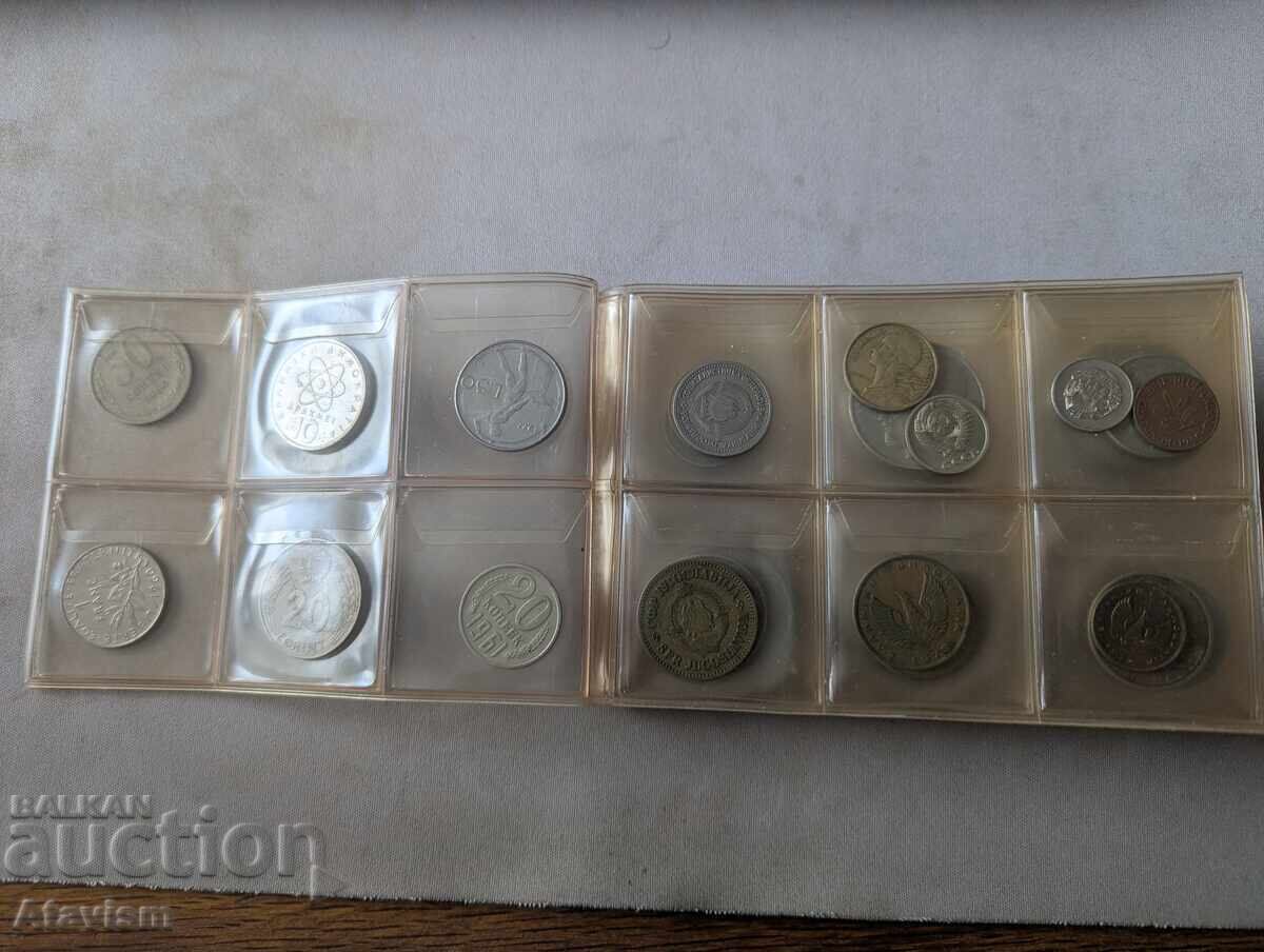 Колекция от монети - 51 монети без повтарящи се