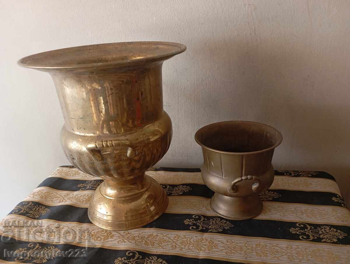 Vintage champagne bucket and ice bucket set - 5