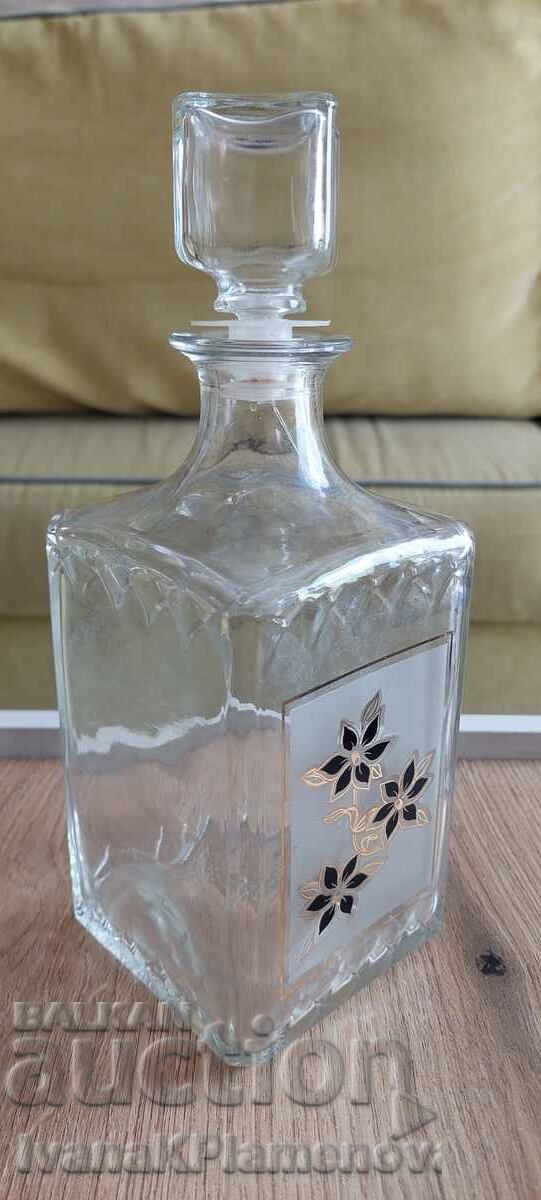Vintage Italian glass decanter for connoisseurs with price € 16.00 | 31.29 BGN