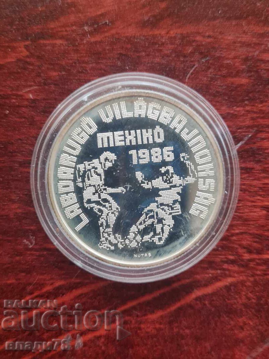 Monedă de argint 500 forinți 1986