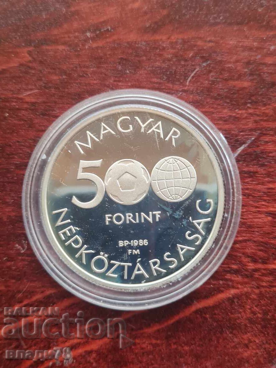 Monedă de argint 500 forinți 1986 cu preț € 60.00 | 117.35 BGN