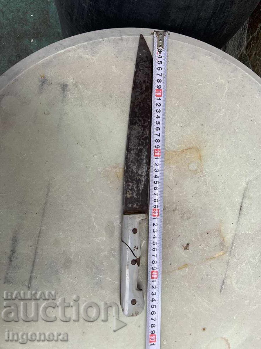 ANTIQUE KARAKULAK KNIFE FORESTER FORGED BLADE - 5