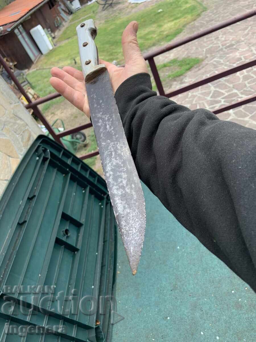 ANTIQUE KARAKULAK KNIFE FORESTER FORGED BLADE