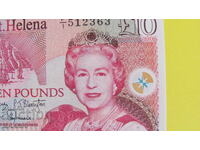 10 lire Insula Sfânta Elena UNC